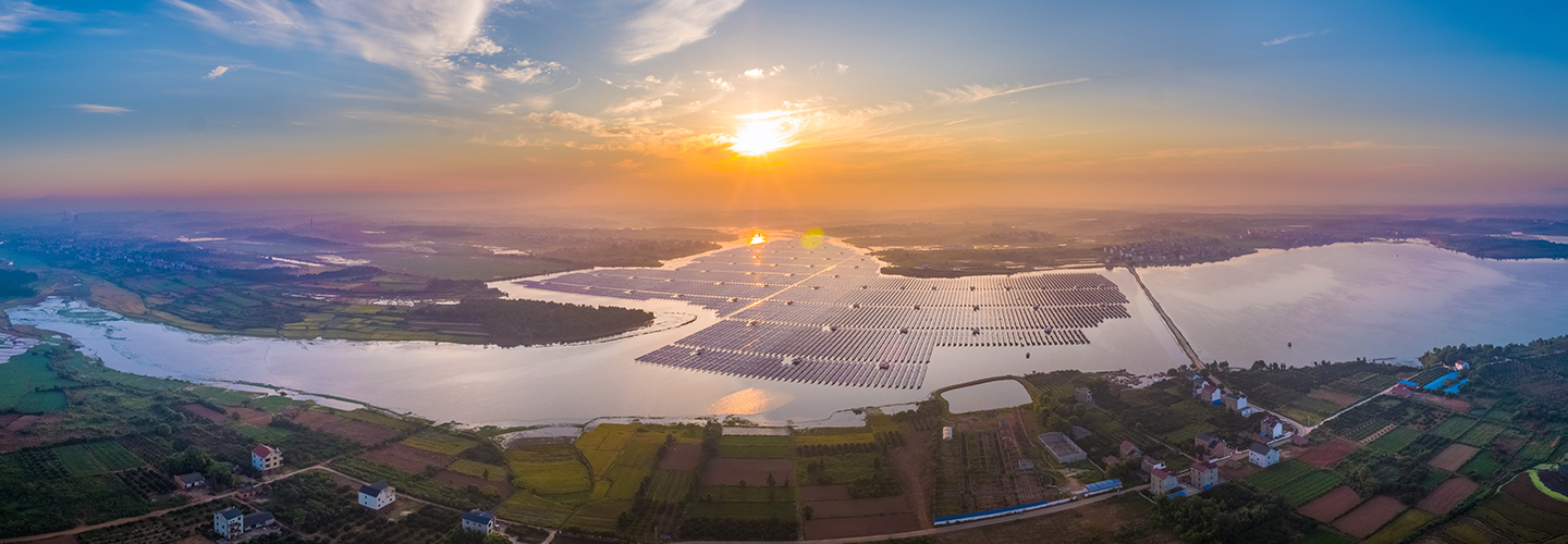 pa电子科技江西鄱阳123.235MW “渔光互补”型光伏发电扶贫项目